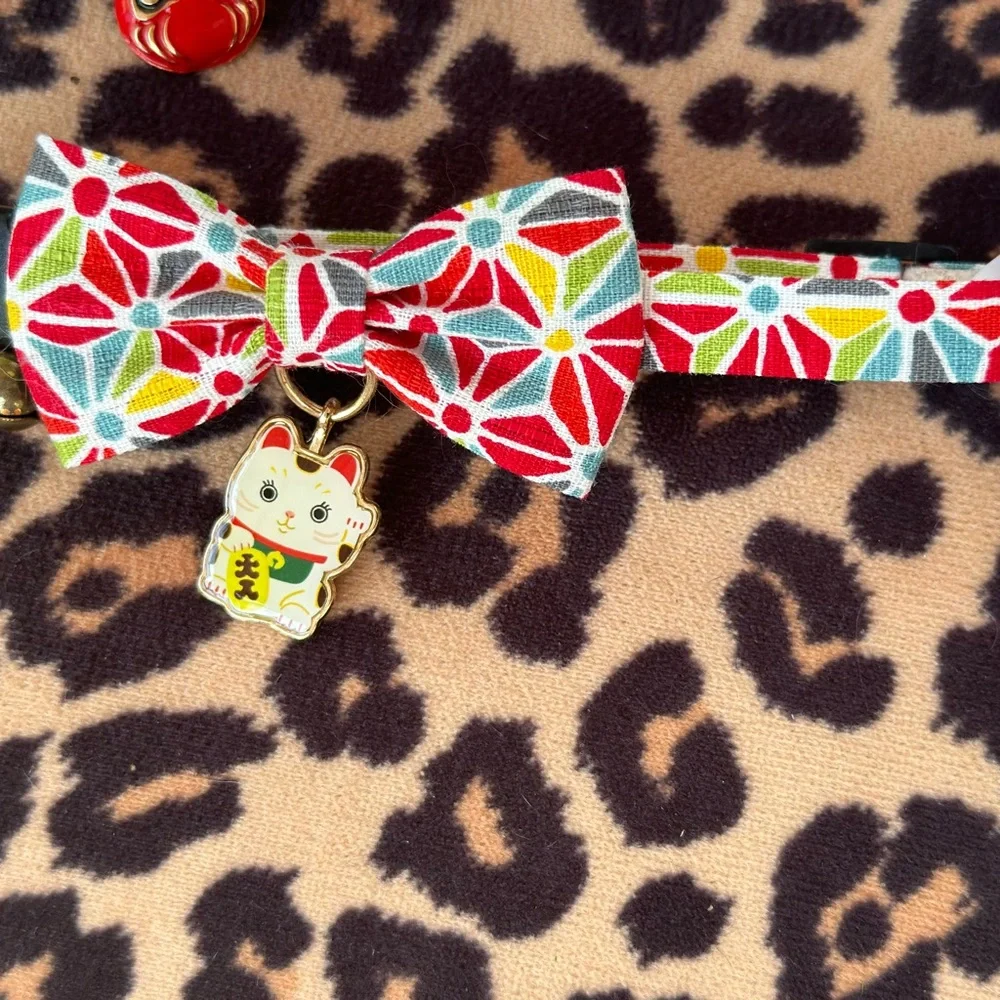 Japanese Cat Bow Collar